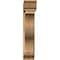 Ekena Millwork Funston Traditional Rough Sawn Bracket w/ Offset Brace, Western Red Cedar, 8"W x 34"D x 40"H BKT0806X34X40FST01RWR - alternate 3